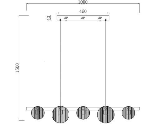 Подвесной светильник Relux 4008/02/05PL Stilfort Подвесной светильник Relux 4008/02/05PL Stilfort