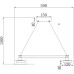 Подвесной светильник Gloze 4009/02/05P Stilfort