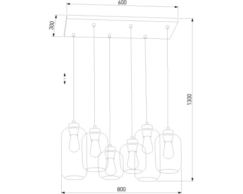 Подвесной светильник Marco 1027 Marco Graphite TK Lighting Подвесной светильник Marco 1027 Marco Graphite TK Lighting