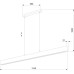 Подвесной светильник Teo 1389 Teo Led TK Lighting
