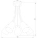 Потолочная люстра Wire 1712 Wire Kids TK Lighting