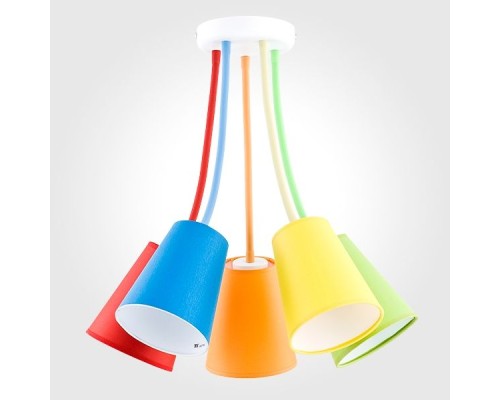 Потолочная люстра Wire Colour 2107 Wire Colour TK Lighting Потолочная люстра Wire Colour 2107 Wire Colour TK Lighting