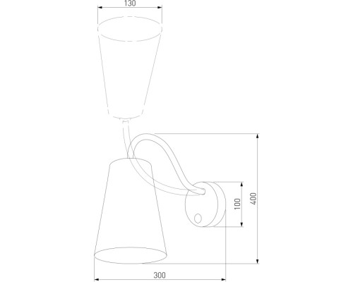 Бра Wire 2445 Wire White TK Lighting Бра Wire 2445 Wire White TK Lighting