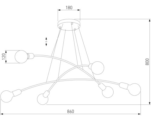 Подвесной светильник Helix 2726 Helix TK Lighting Подвесной светильник Helix 2726 Helix TK Lighting