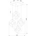Подвесной светильник Alambre 2778 Alambre TK Lighting