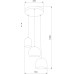 Подвесной светильник Tempre 2827 Tempre TK Lighting