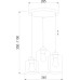 Подвесной светильник Marco 3175 Marco Brown TK Lighting