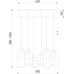 Подвесной светильник Marco 3176 Marco Brown TK Lighting