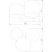 Потолочный светильник Mona 3275 Mona Kids TK Lighting