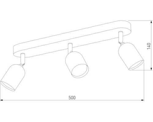 Спот Top 3305 Top Black Gold TK Lighting Спот Top 3305 Top Black Gold TK Lighting