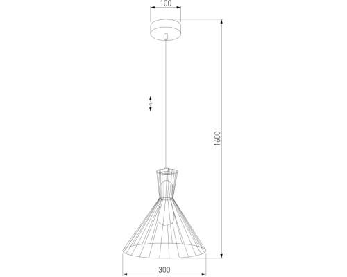 Подвесной светильник Sahara 3350 Sahara TK Lighting