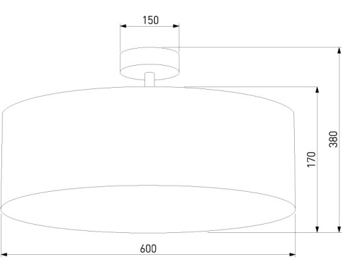 Потолочный светильник Rondo 4239 Rondo Graphite TK Lighting Потолочный светильник Rondo 4239 Rondo Graphite TK Lighting