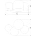 Потолочный светильник Mona 4393 Mona Gray TK Lighting
