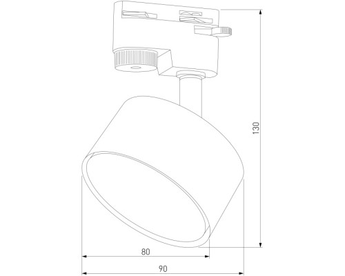Трековый светильник Tracer 4398 Tracer Black TK Lighting Трековый светильник Tracer 4398 Tracer Black TK Lighting