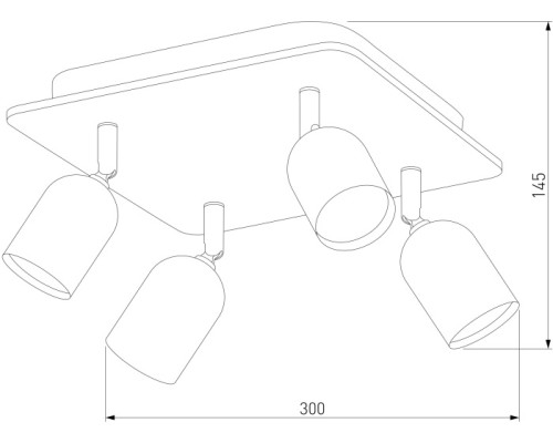 Спот Top 4418 Top TK Lighting Спот Top 4418 Top TK Lighting