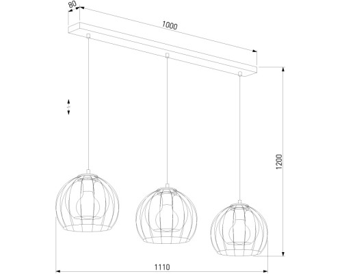 Подвесной светильник Universo 4483 Universo TK Lighting Подвесной светильник Universo 4483 Universo TK Lighting
