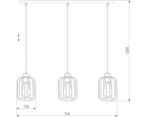 Подвесной светильник Galaxy New 4716 Galaxy New TK Lighting