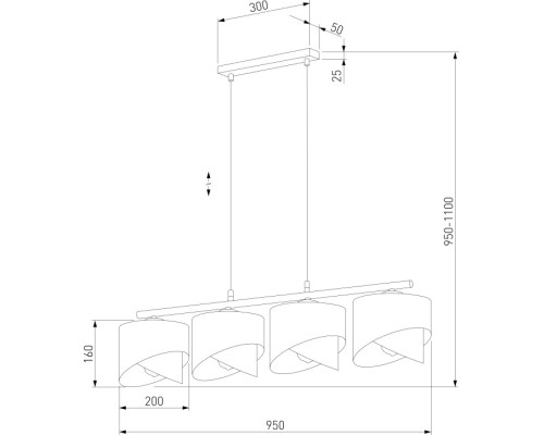 Подвесной светильник Grant Black 4825 Grant Black TK Lighting Подвесной светильник Grant Black 4825 Grant Black TK Lighting