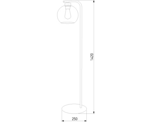 Торшер Cubus 5051 Cubus TK Lighting Торшер Cubus 5051 Cubus TK Lighting