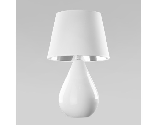Интерьерная настольная лампа Lacrima 5453 Lacrima White TK Lighting Интерьерная настольная лампа Lacrima 5453 Lacrima White TK Lighting