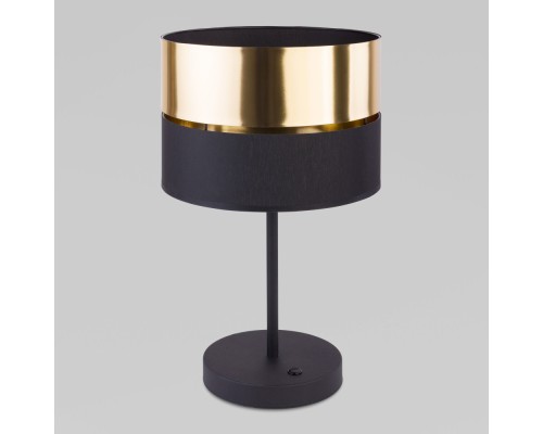 Интерьерная настольная лампа Hilton 5467 Hilton Black Gold TK Lighting Интерьерная настольная лампа Hilton 5467 Hilton Black Gold TK Lighting
