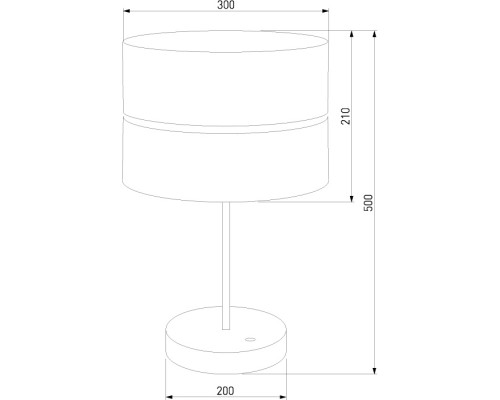 Интерьерная настольная лампа Hilton 5467 Hilton Black Gold TK Lighting Интерьерная настольная лампа Hilton 5467 Hilton Black Gold TK Lighting