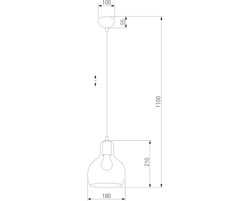Подвесной светильник Mango 588 Mango TK Lighting Подвесной светильник Mango 588 Mango TK Lighting