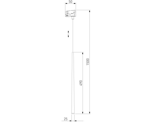 Трековый светильник Piano 6028 Piano Black TK Lighting Трековый светильник Piano 6028 Piano Black TK Lighting