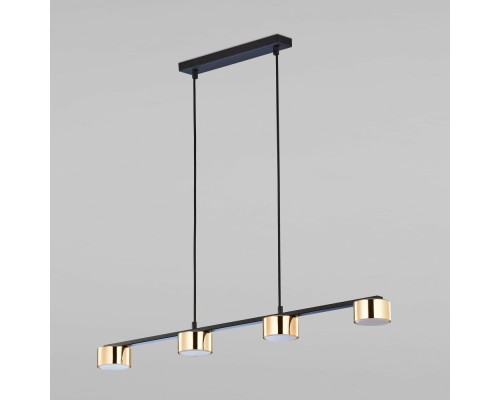 Подвесной светильник Dallas 6094 Dallas Gold Black TK Lighting Подвесной светильник Dallas 6094 Dallas Gold Black TK Lighting