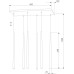 Подвесной светильник Piano 6412 Piano Black TK Lighting