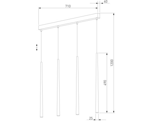 Подвесной светильник Piano 6414 Piano Black TK Lighting Подвесной светильник Piano 6414 Piano Black TK Lighting
