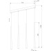 Подвесной светильник Piano 6414 Piano Black TK Lighting