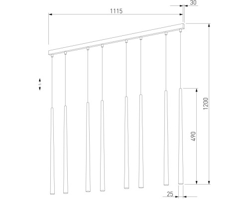 Подвесной светильник Piano 6415 Piano Black TK Lighting Подвесной светильник Piano 6415 Piano Black TK Lighting