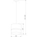 Подвесной светильник Paglia 6544 Paglia Black TK Lighting