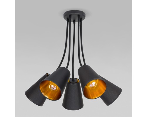 Потолочная люстра Wire 828 Wire Gold TK Lighting Потолочная люстра Wire 828 Wire Gold TK Lighting