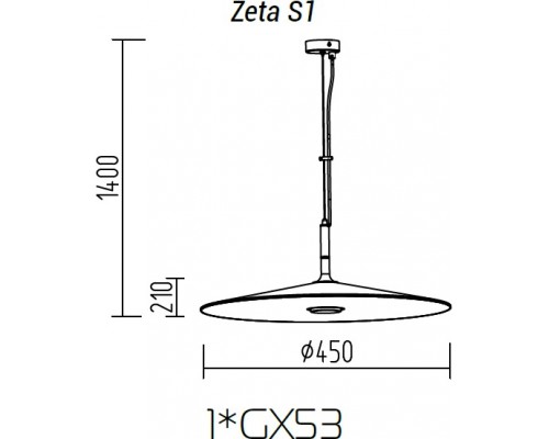 Подвесной светильник Zeta Zeta S1 01 TopDecor Подвесной светильник Zeta Zeta S1 01 TopDecor