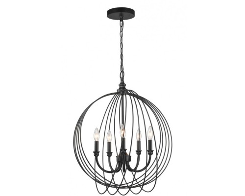 Подвесная люстра Dina TL1185H-05BK TopLight Подвесная люстра Dina TL1185H-05BK TopLight