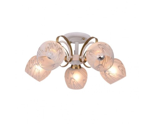 Потолочная люстра Samantha TL3690X-05WG TopLight Потолочная люстра Samantha TL3690X-05WG TopLight