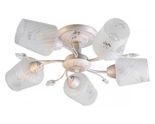 Потолочная люстра Pamela TL7150X-05WG TopLight Потолочная люстра Pamela TL7150X-05WG TopLight