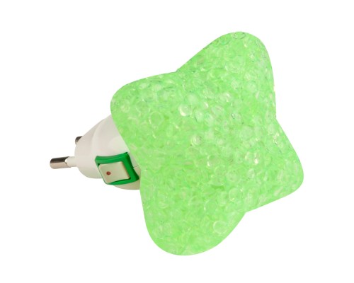 Ночник DTL-309-Звездочка/GREEN/1LED/0,1W Uniel Ночник DTL-309-Звездочка/GREEN/1LED/0,1W Uniel