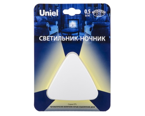 Ночник DTL-320 Треугольник/White/Sensor Uniel Ночник DTL-320 Треугольник/White/Sensor Uniel