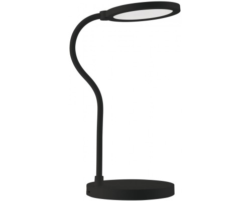 Офисная настольная лампа TLD-553 Black/LED/400Lm/4500K/Dimmer/USB Uniel Офисная настольная лампа TLD-553 Black/LED/400Lm/4500K/Dimmer/USB Uniel