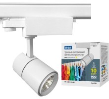 Трековый светильник  ULB-T52-10W/3000K/H WHITE Uniel
