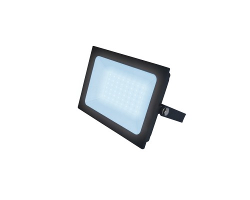 Прожектор уличный  ULF-F21-50W/6500K IP65 200-250В BLACK Uniel