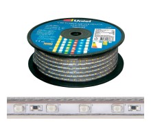 Светодиодная лента  ULS-2835-60LED/m-10mm-IP67-220V-8W/m-50M-BLUE бобина Uniel