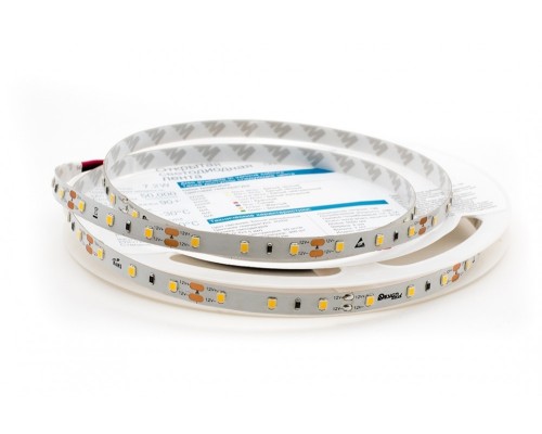 Светодиодная лента ULS-2835-60LED/m-8mm-IP20-DC24V-6W/m-5M-W катушка в герметичной упаковке Uniel Светодиодная лента ULS-2835-60LED/m-8mm-IP20-DC24V-6W/m-5M-W катушка в герметичной упаковке Uniel