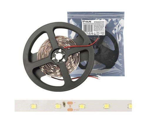 Светодиодная лента ULS-2835-60LED/m-8mm-IP20-DC24V-6W/m-5M-WW катушка в герметичной упаковке Uniel Светодиодная лента ULS-2835-60LED/m-8mm-IP20-DC24V-6W/m-5M-WW катушка в герметичной упаковке Uniel