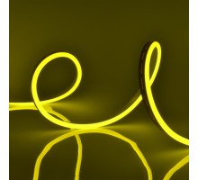 Светодиодная лента Neon ULS-N11-2835-120LED/m-8mm-IP67-DC24V-10W/m-15M-YELLOW катушка в герметичной упаковке Uniel
