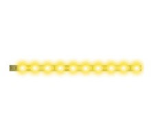 Светодиодная лента  ULS-N21-2835-120LED/m-8mm-IP67-220V-8W/m-50M-YELLOW бобина Uniel