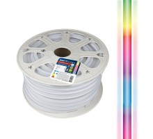 Светодиодная лента  ULS-N22-5050-80LED/m-8mm-IP67-220V-10W/m-50M-RGB бобина Uniel